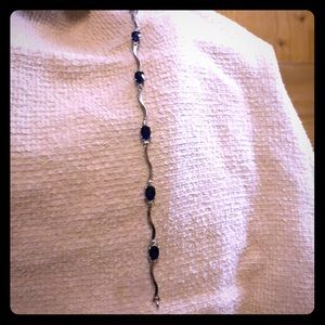 Sapphire and Diamond bracelet